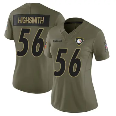 Alex Highsmith Women's Limited Olive Pittsburgh Steelers 2025 Salute to Service Jersey