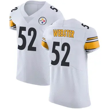 Mike Webster Men's Elite White Pittsburgh Steelers Vapor Untouchable Jersey