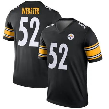 Mike Webster Men's Legend Black Pittsburgh Steelers Jersey