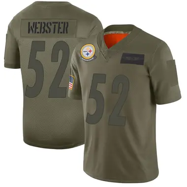 Mike Webster Men's Limited Camo Pittsburgh Steelers 2019 Salute to Service Jersey