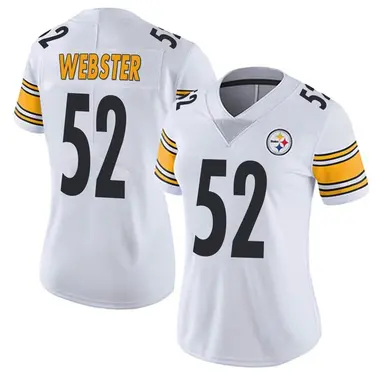 Mike Webster Women's Limited White Pittsburgh Steelers Vapor Untouchable Jersey